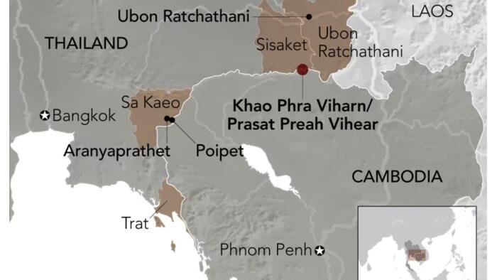Disputed Thai-Cambodian Border Still Tense Despite Ceasefire