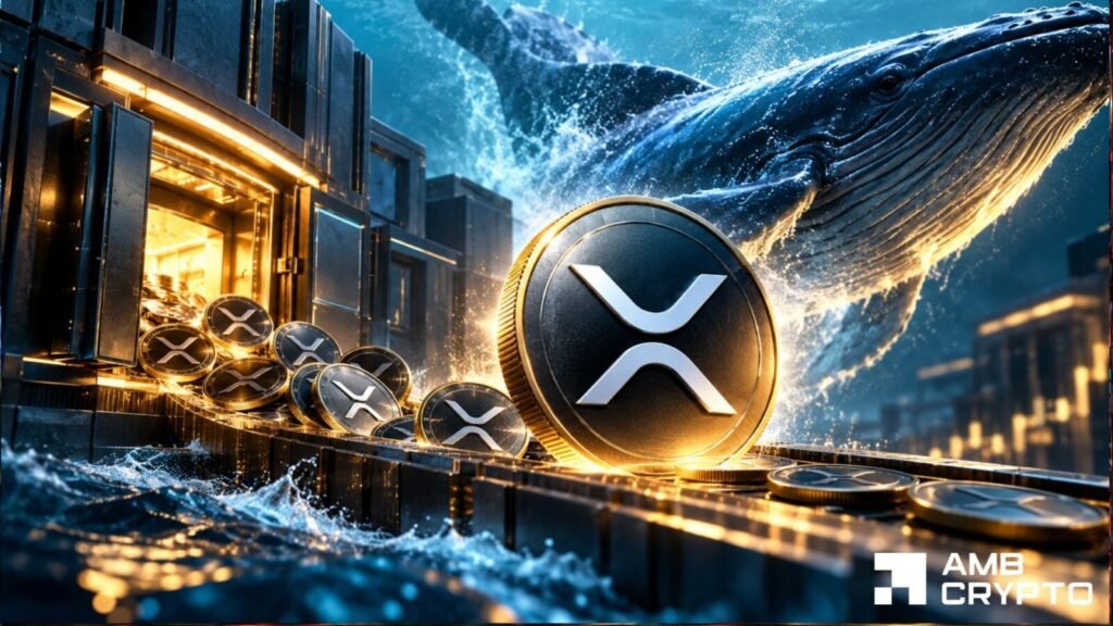 Can XRP price break $1.57 as whale withdraws 580M tokens?